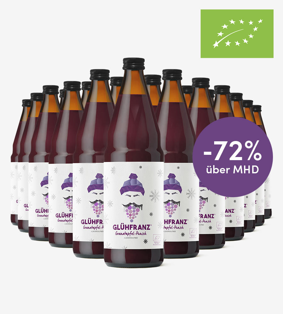 Bio-Granatapfel-Punsch Alkoholfrei (über MHD)