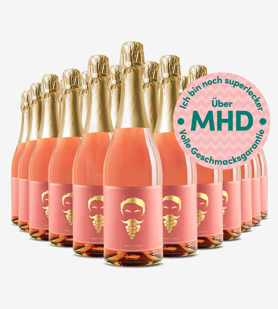 Bio-Traubensecco Rosé (Über MHD)