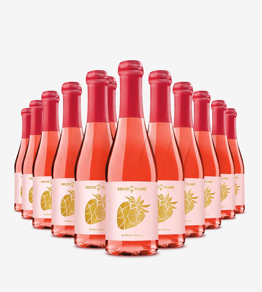 Mini Erdbeersecco