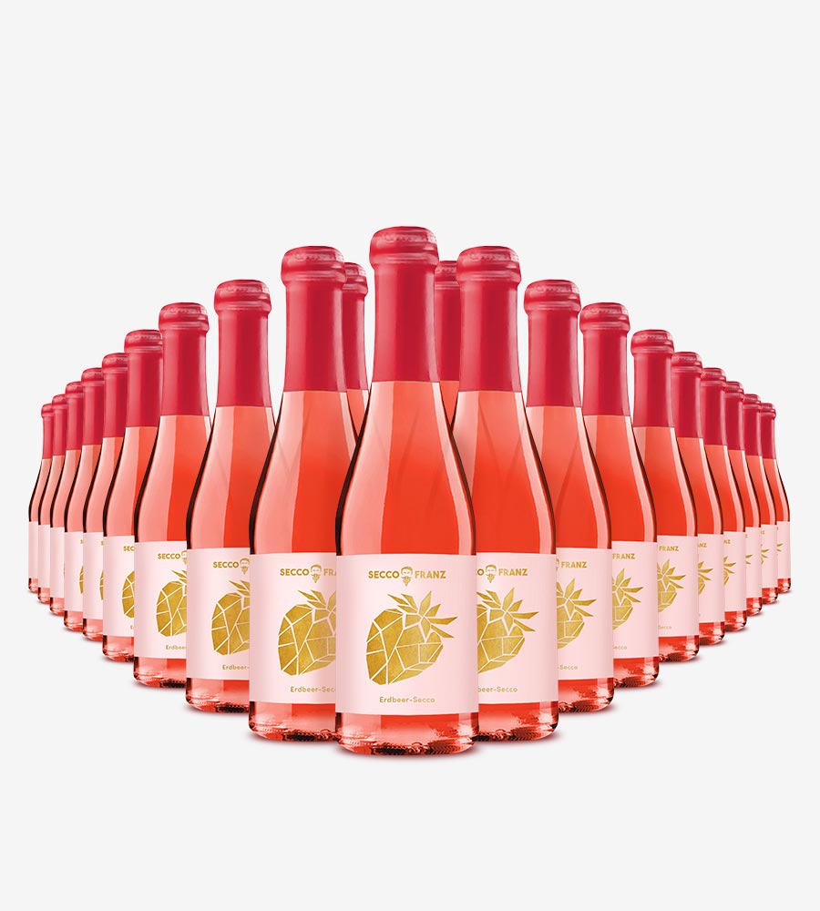 Mini Erdbeersecco