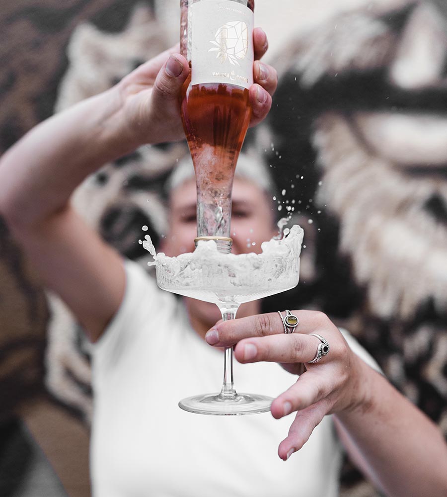 Mini Erdbeersecco