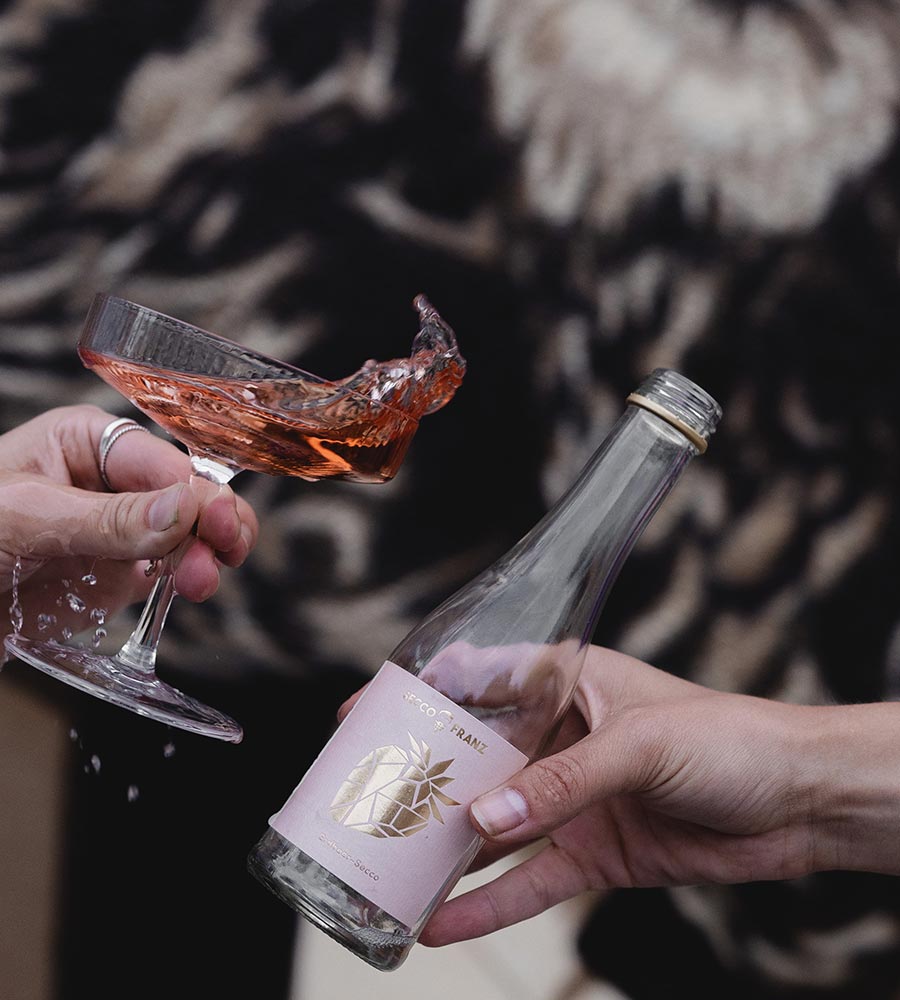 Mini Erdbeersecco
