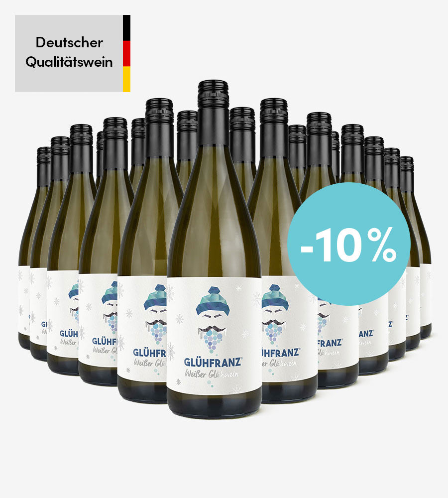 Glühfranz weißer Glühwein