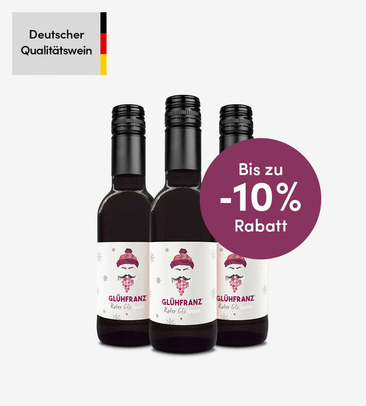 Mini Glühwein Rot