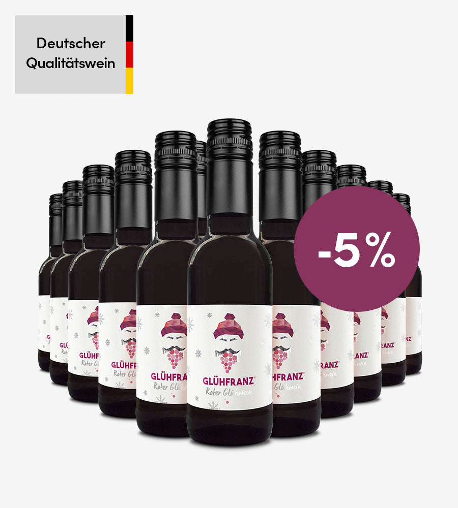Mini Glühwein Rot