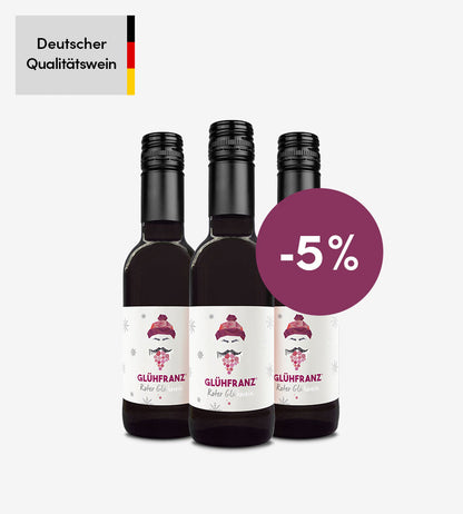 Mini Glühwein Rot