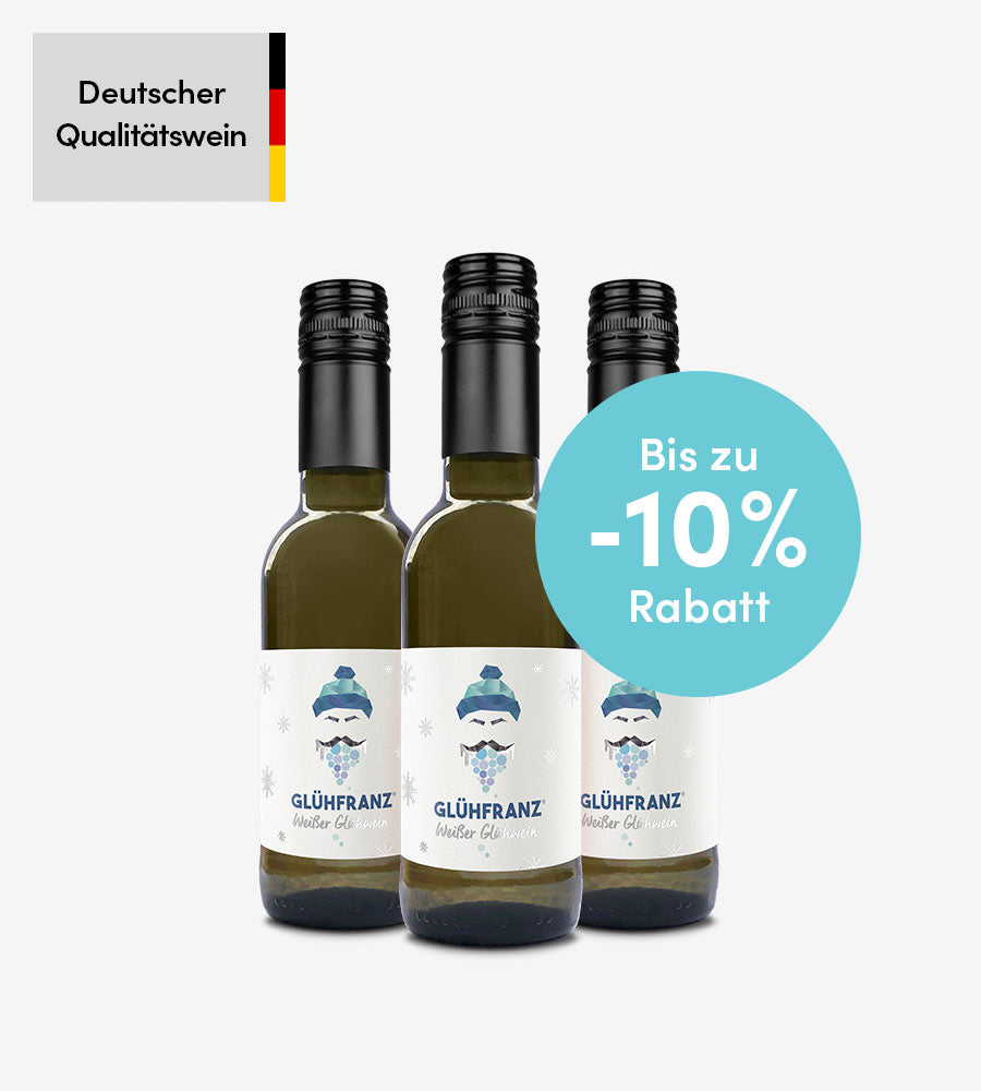 Mini Glühwein Weiß