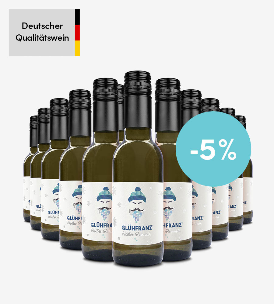 Mini Glühwein Weiß