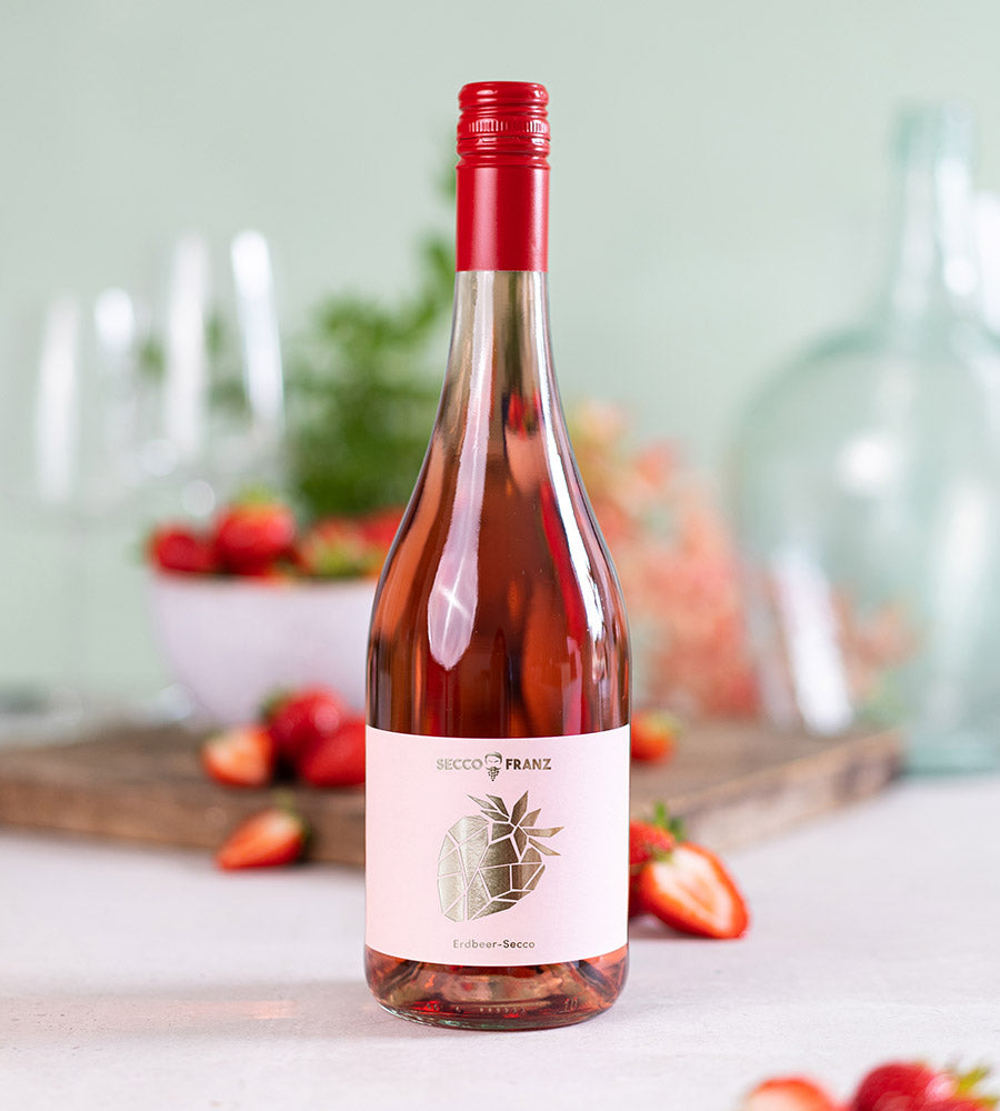 Seccofranz Erdbeersecco – Fruchtig & prickelnd | Schorlefranz Seccofranz Erdbeersecco – Fruchtig & prickelnd | Schorlefranz