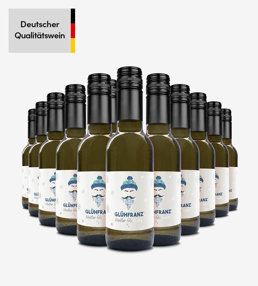 wie lange kann man glühwein aufbewahren Glühfranz Weißer Glühwein Mini – Fruchtig & festlich