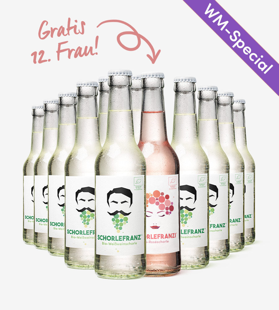 WM-Paket + gratis Weinschorle