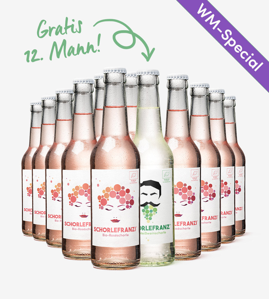 WM-Paket + gratis Weinschorle