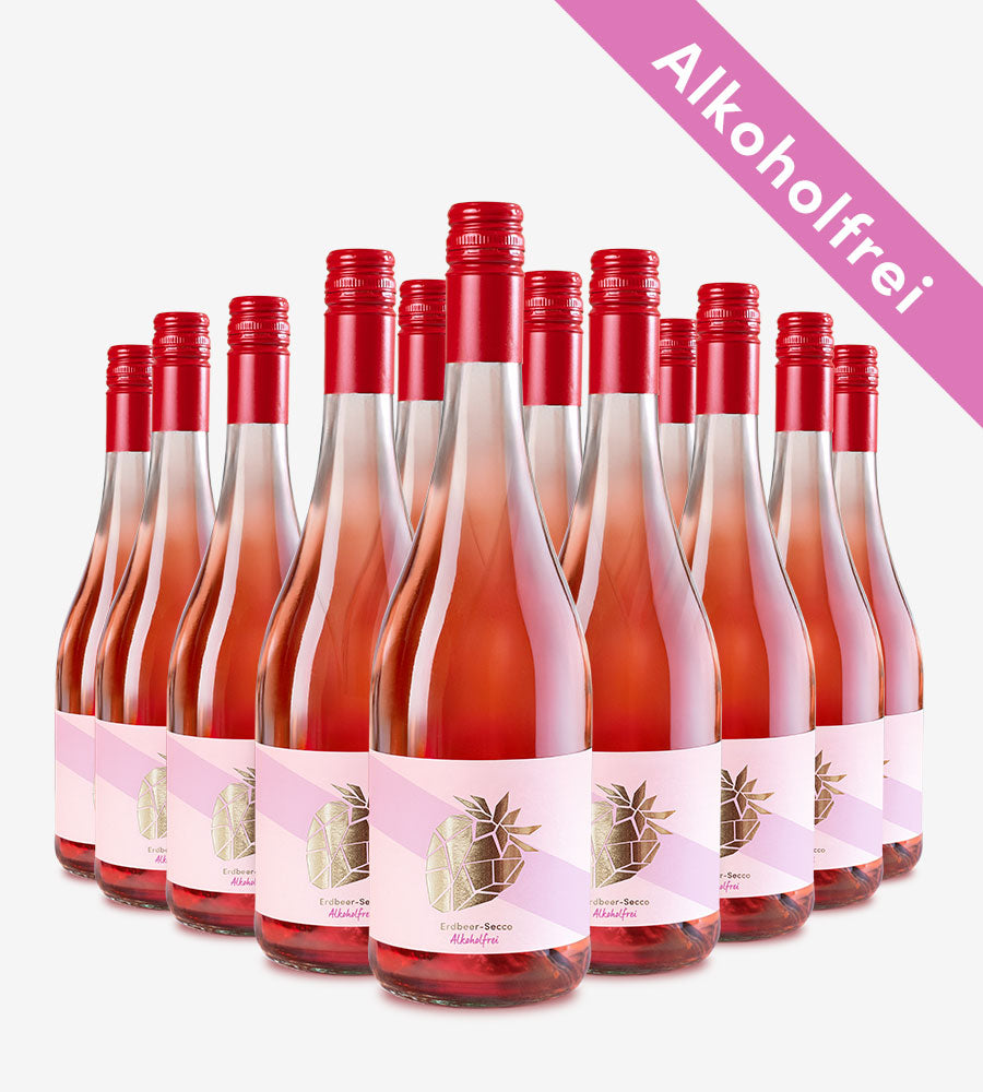Erdbeersecco Alkoholfrei