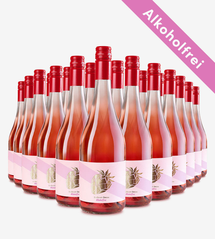 Erdbeersecco Alkoholfrei