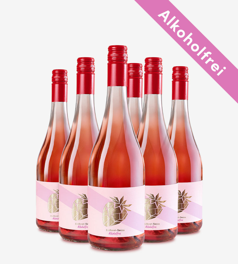 Erdbeersecco Alkoholfrei