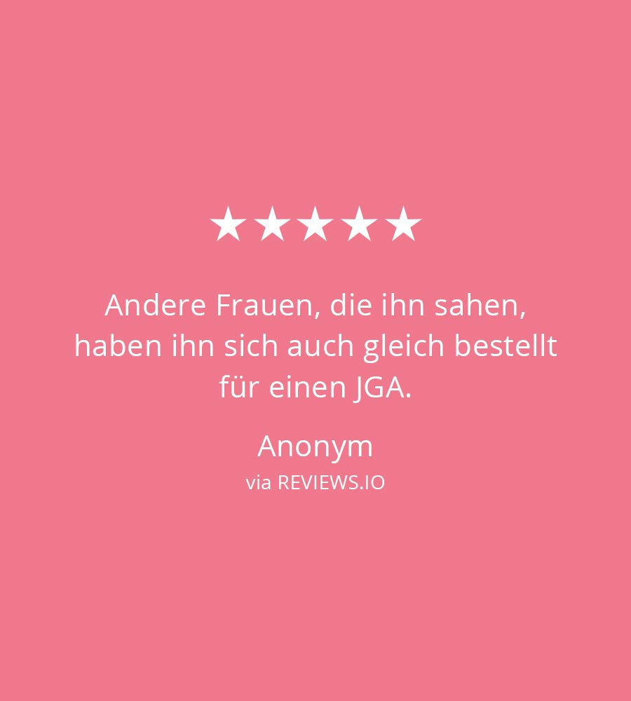 Beutel "Bauch, Weine, Po"