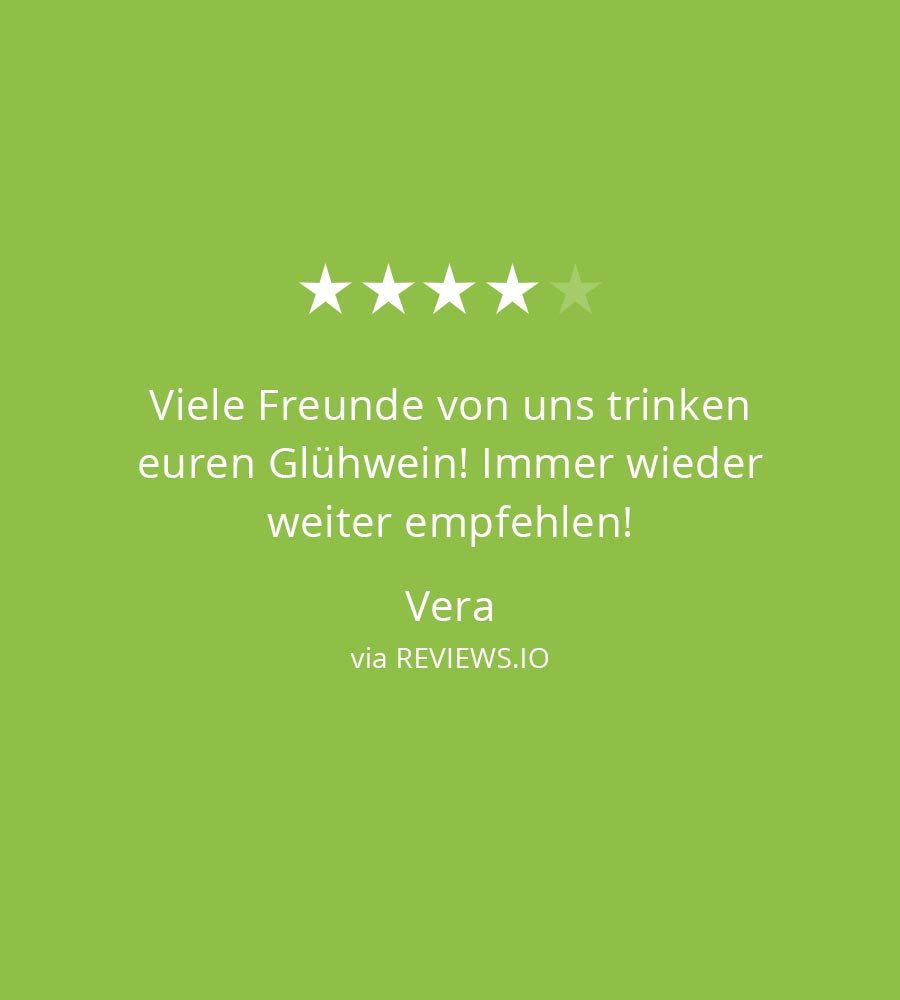 BIO Glühfranz weißer Glühwein