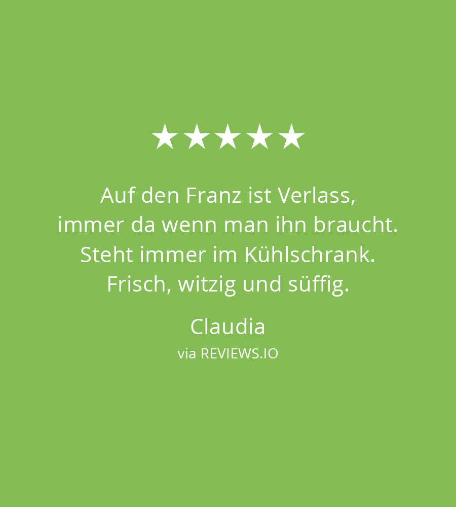 BIO Weißweinschorle Schorlefranz