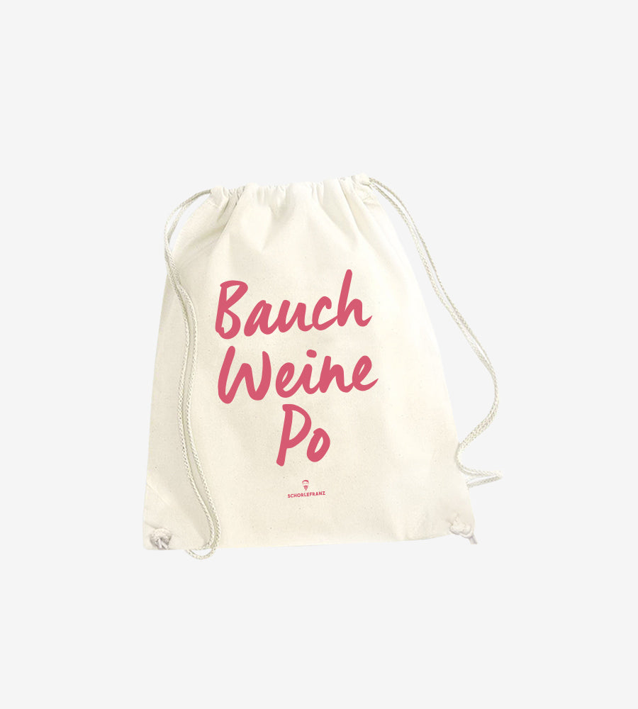 Beutel "Bauch, Weine, Po"